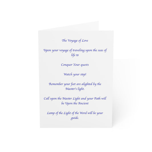 THE VOYAGE OF LOVE CARDS (Greeting Cards (1, 10, 30, and 50pcs))