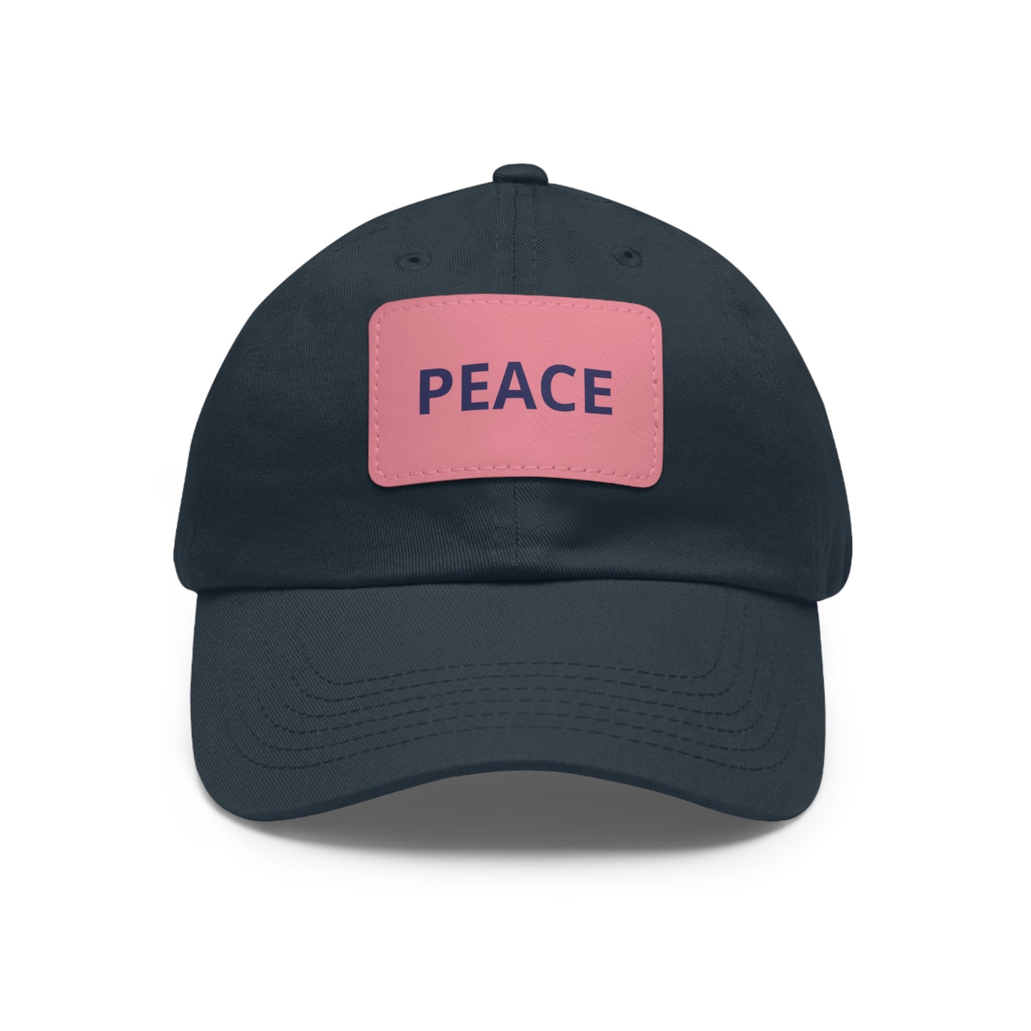 PEACE HAT WITH LEATHER PATCH