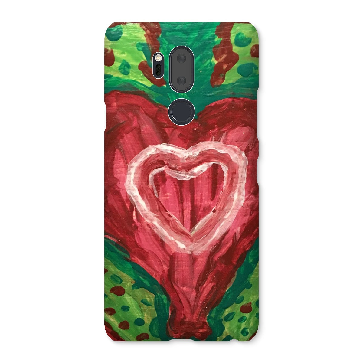 SACRED HEART OF THE SEED OF LIFE SNAP PHONE CASE