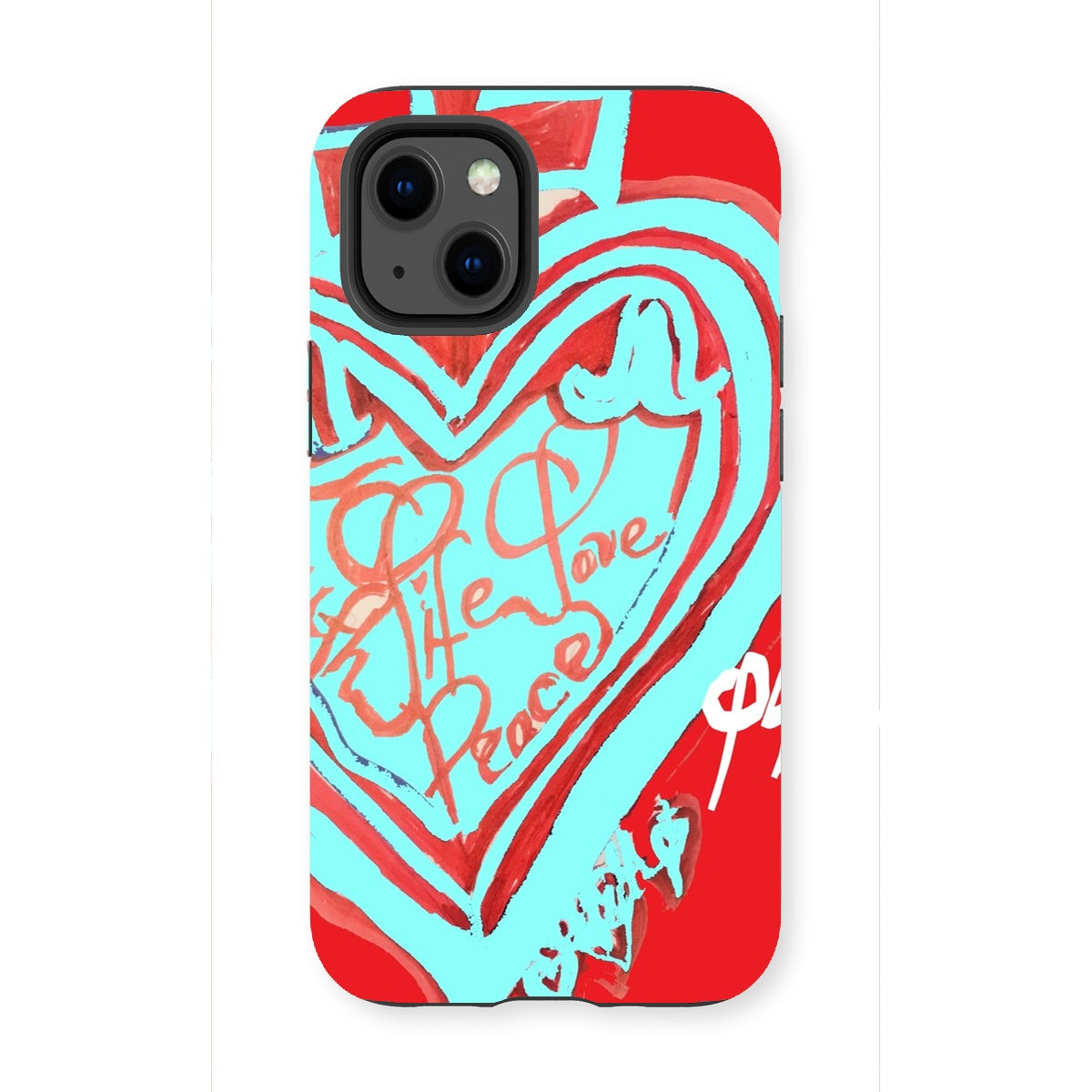 SACRED HEART OF HAPPINESS TOUGH PHONE CASE