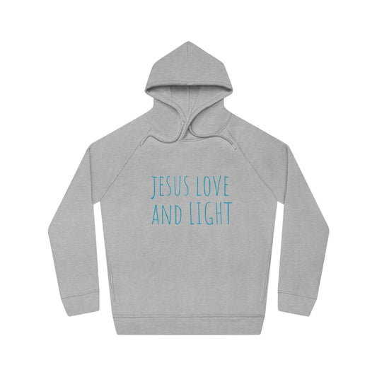 JESUS LOVE LIGHT UNISEX SIDER HOODIE