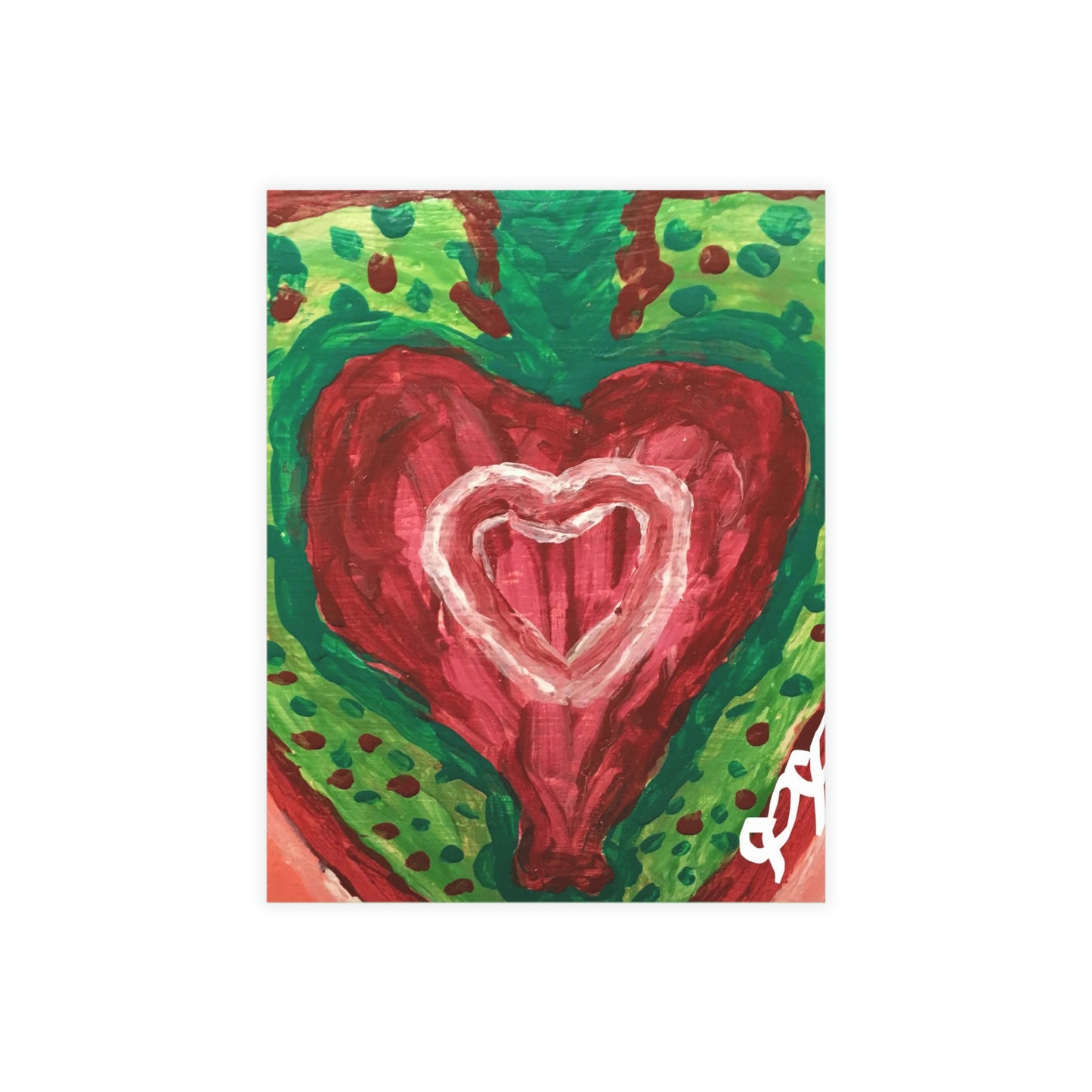 SACRED HEART OF THE SEED OF LIFE DAY CARDS (Greeting Card Bundles (10, 30, 50 pcs))