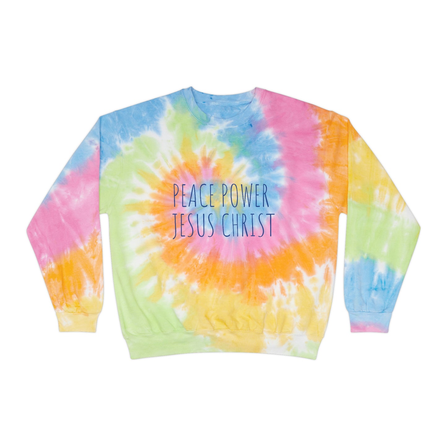 PEACE POWER JESUS CHRIST SWEATSHIRT FOR MEN AND WOMEN