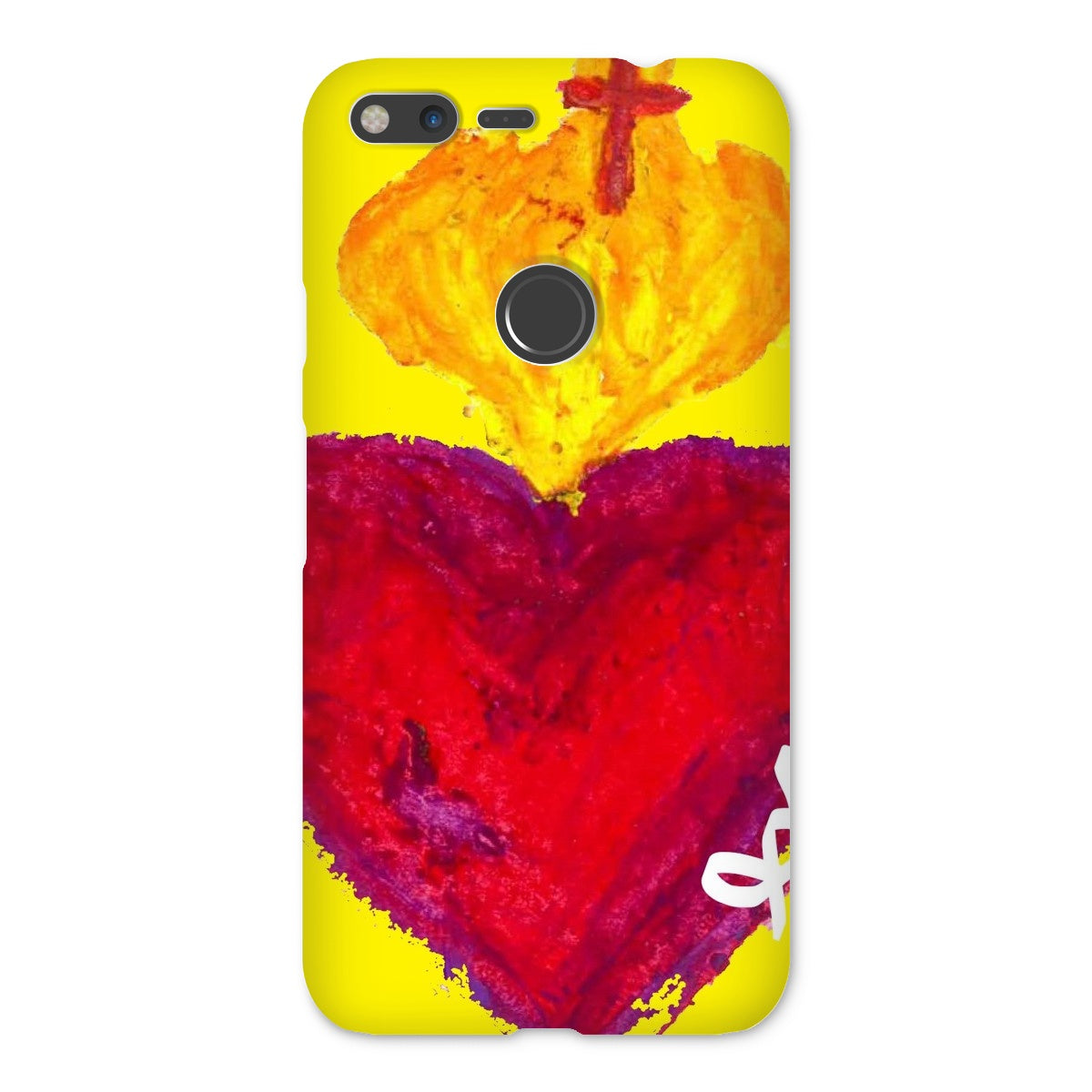 SACRED HEART ETERNAL LOVE SNAP PHONE CASE