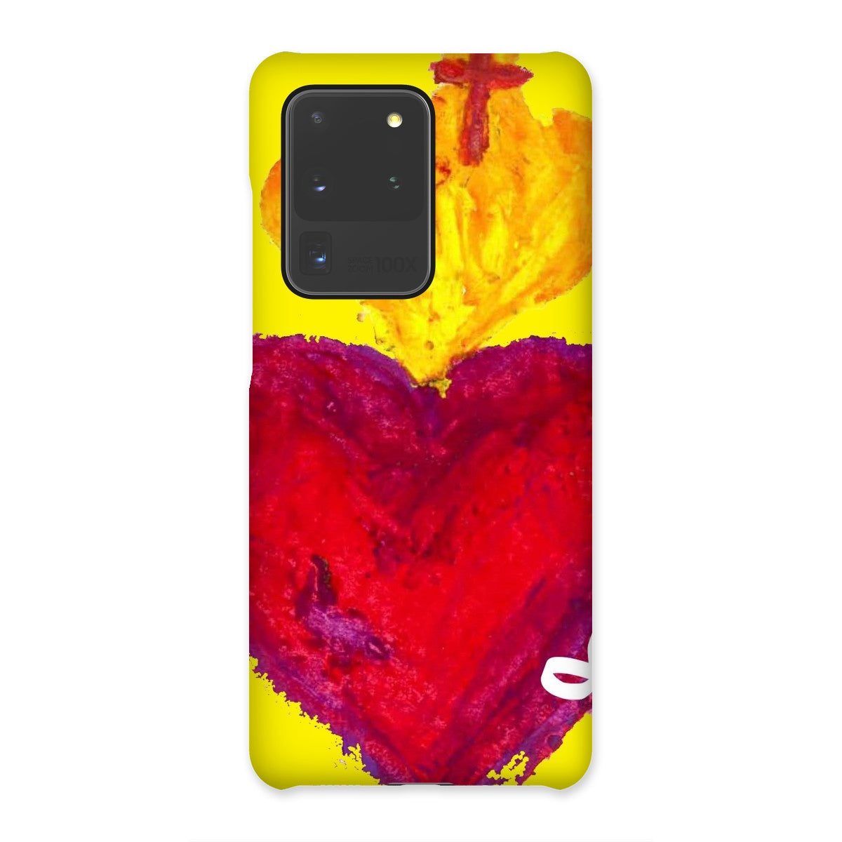 SACRED HEART ETERNAL LOVE SNAP PHONE CASE