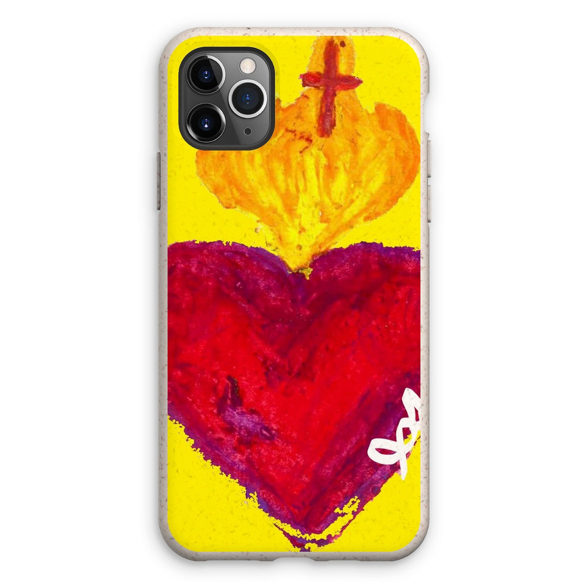 SACRED HEART ETERNAL LOVE ECO PHONE CASE