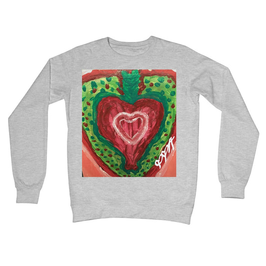 SACRED HEART OF THE SEED OF LIFE CREW NECK SWEATSHIRT