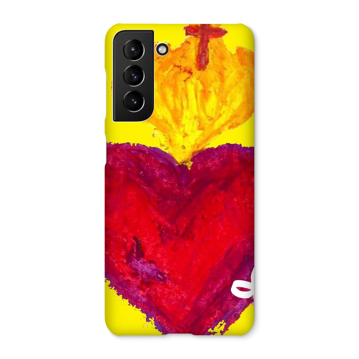 SACRED HEART ETERNAL LOVE SNAP PHONE CASE