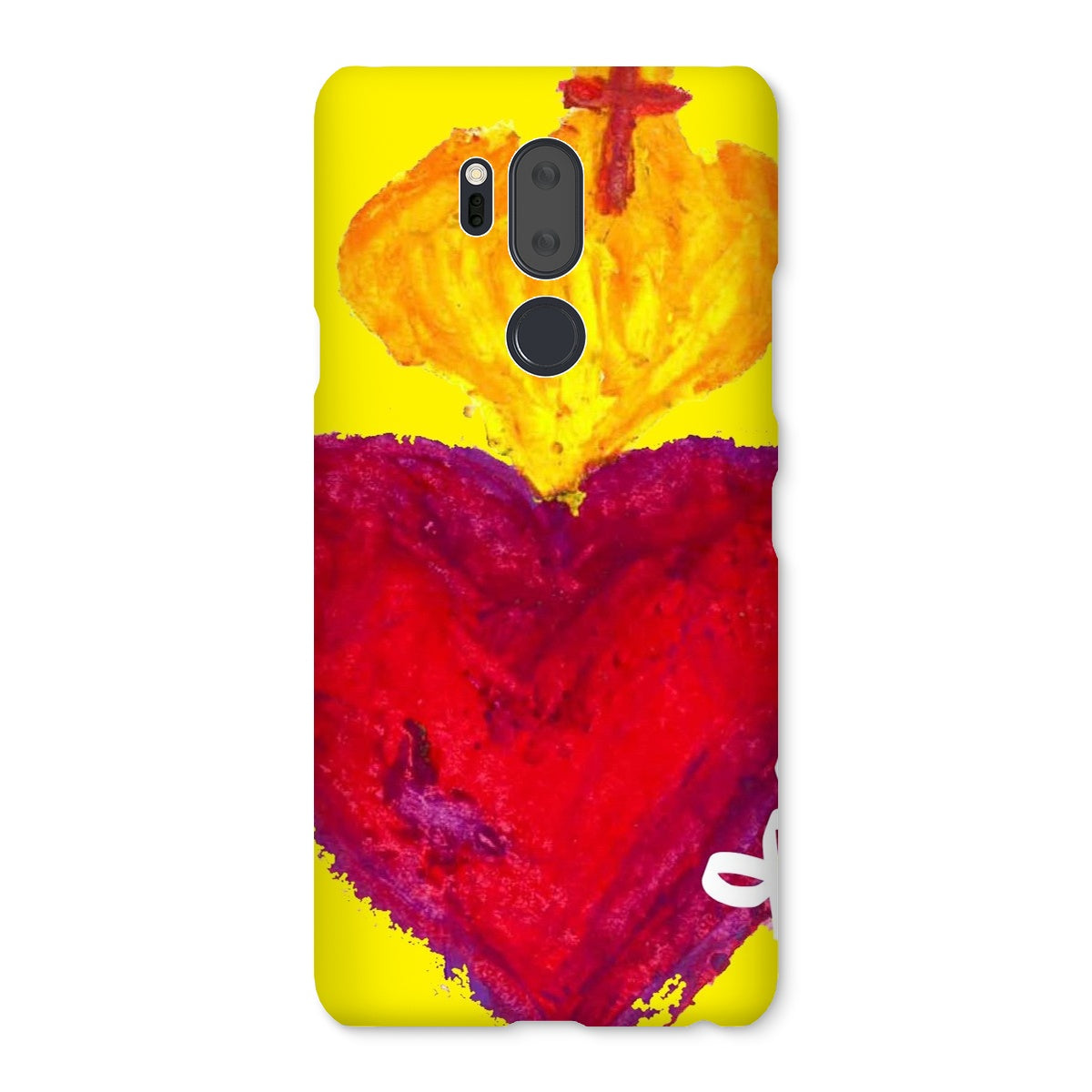 SACRED HEART ETERNAL LOVE SNAP PHONE CASE