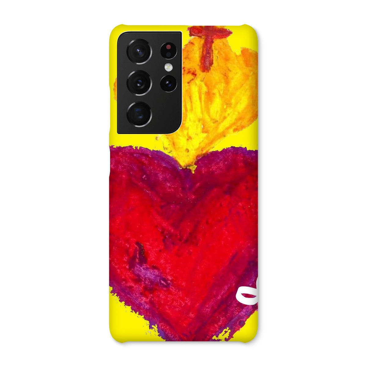 SACRED HEART ETERNAL LOVE SNAP PHONE CASE