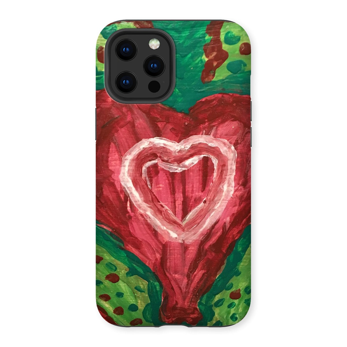 SACRED HEART OF THE SEED OF LIFE TOUGH PHONE CASE