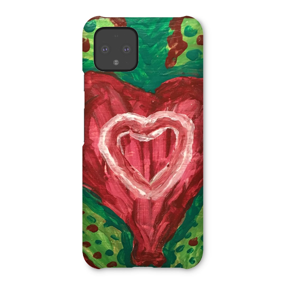 SACRED HEART OF THE SEED OF LIFE SNAP PHONE CASE