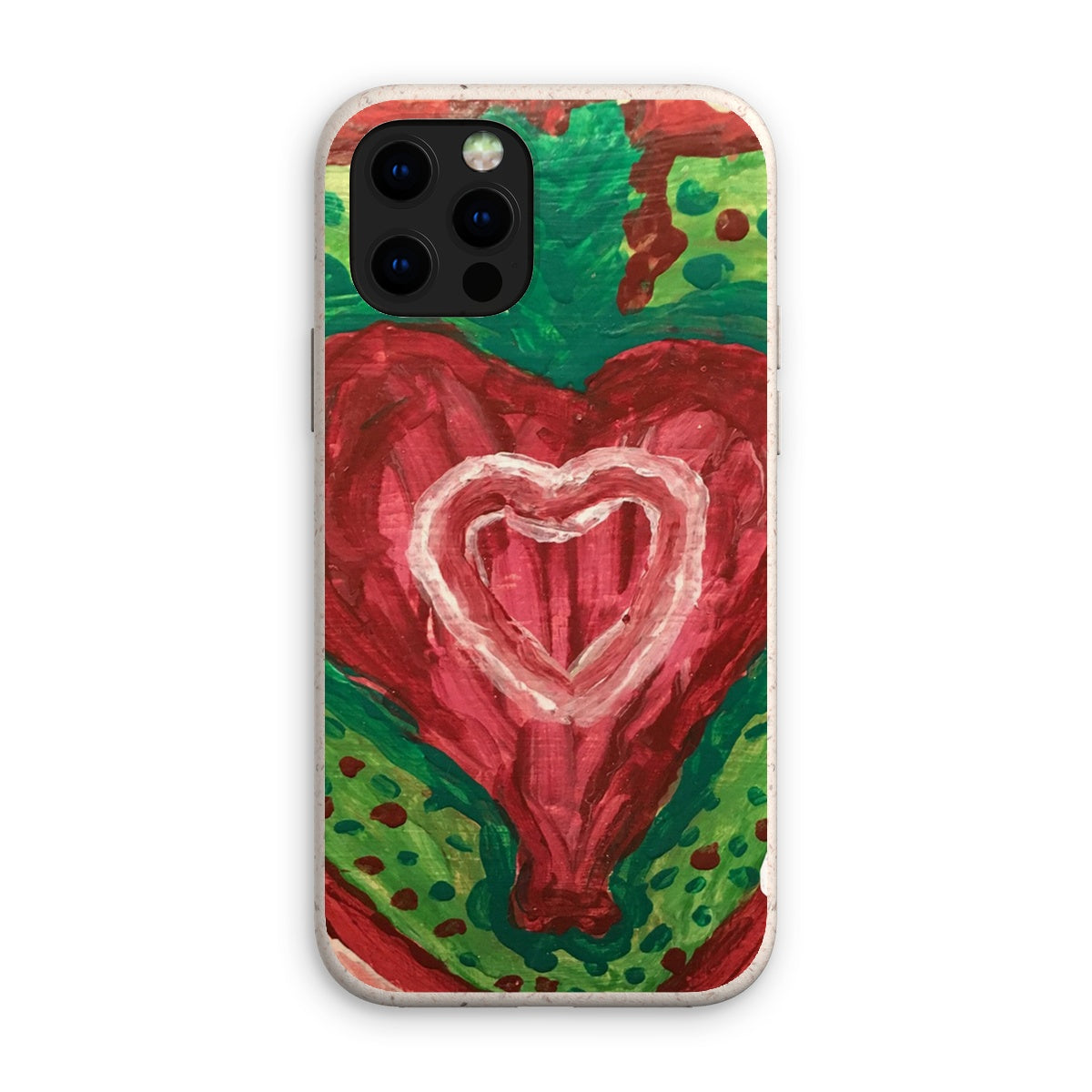 SACRED HEART OF THE SEED OF LIFE ECO PHONE CASE