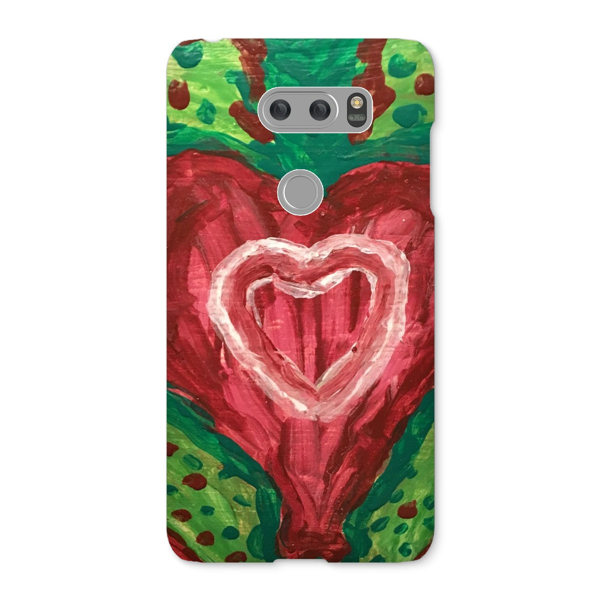 SACRED HEART OF THE SEED OF LIFE SNAP PHONE CASE