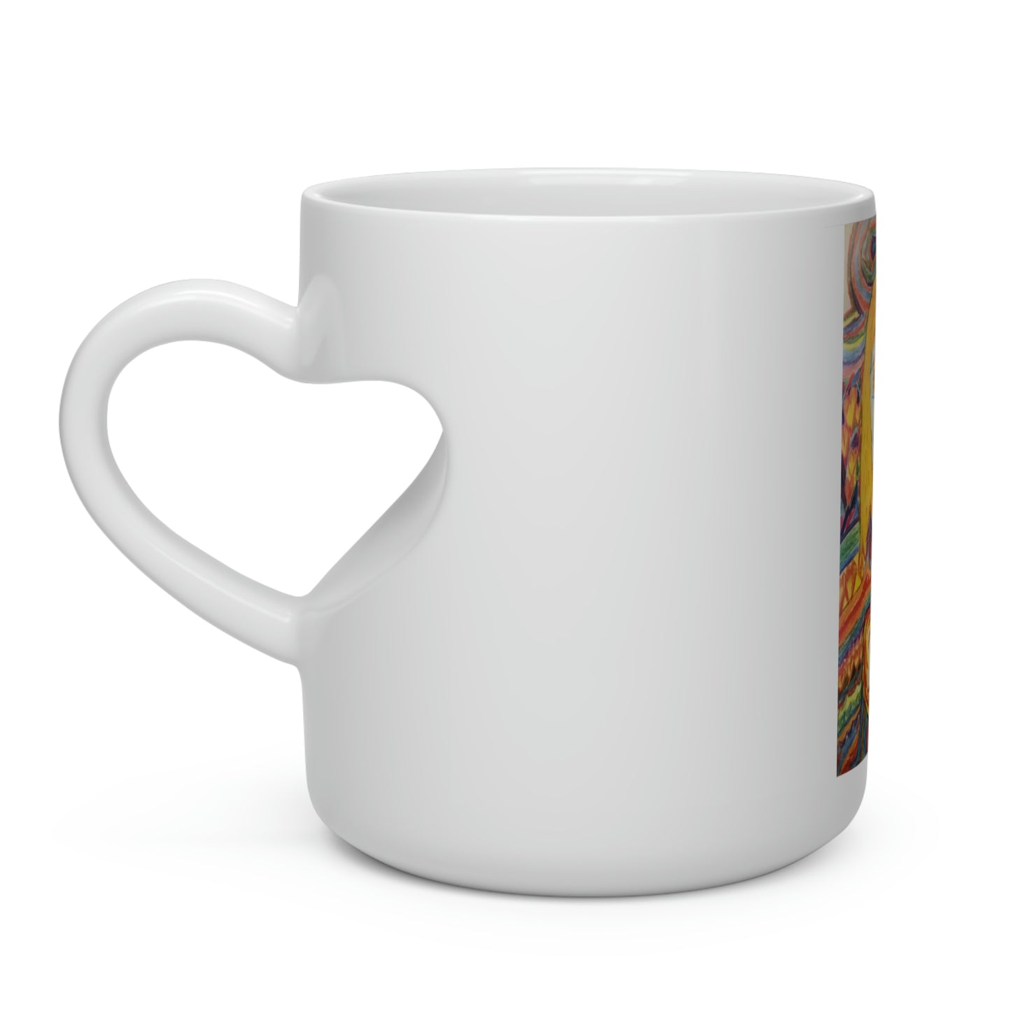 MICHAEL ARCH ANGEL LIGHT MUG (Heart Shape Mug)