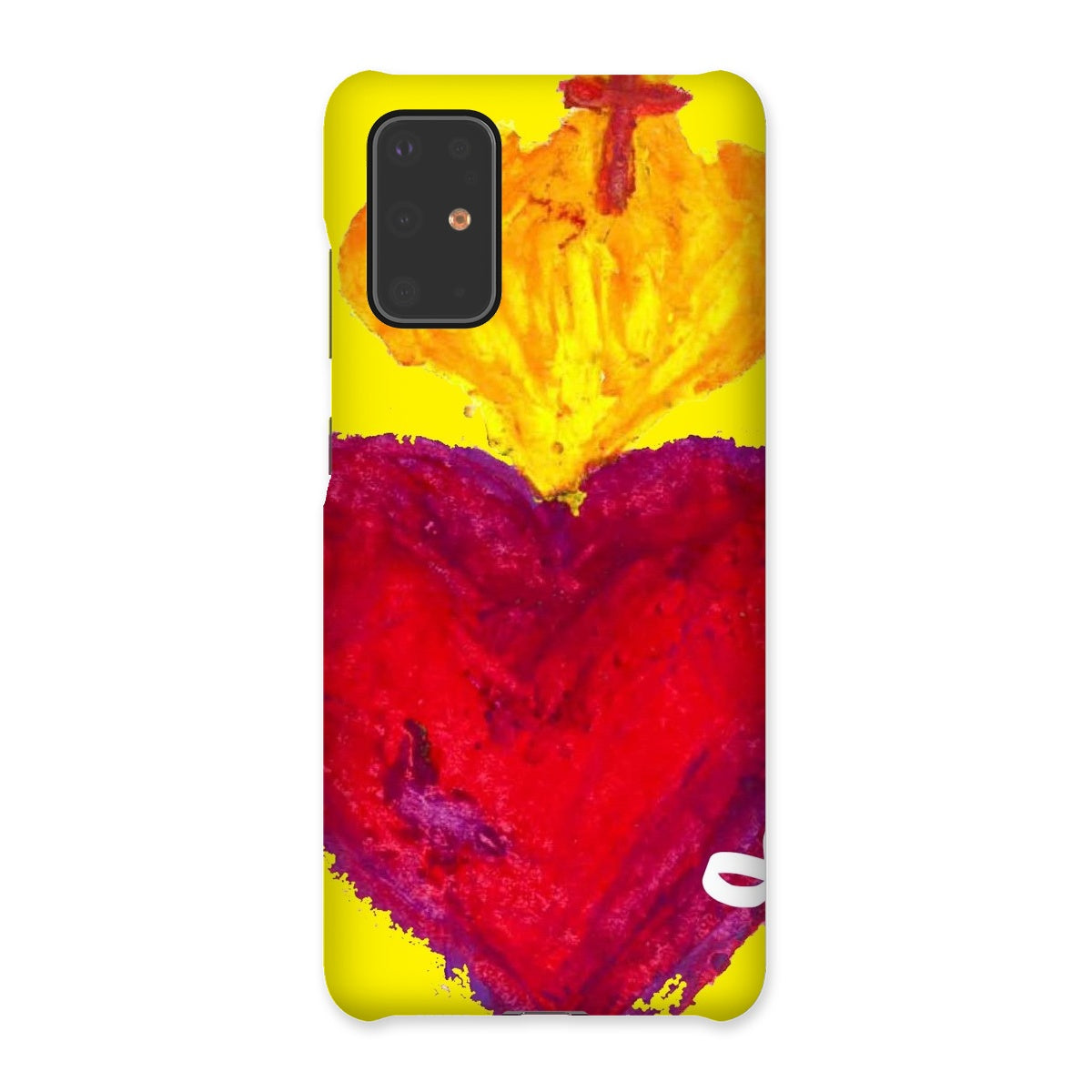 SACRED HEART ETERNAL LOVE SNAP PHONE CASE