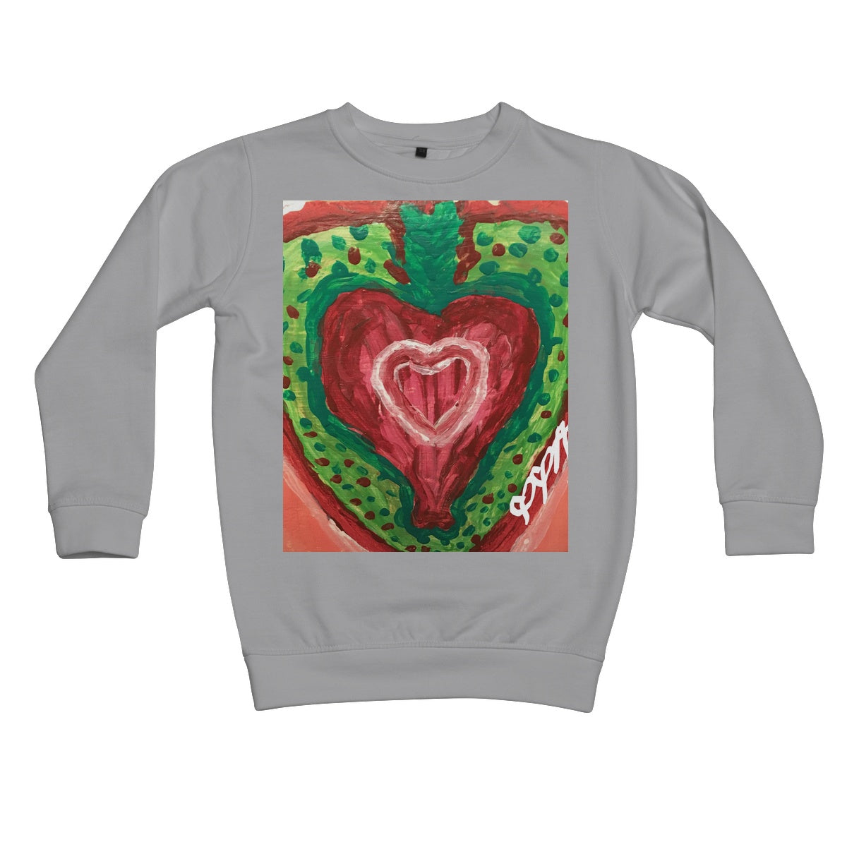 SACRED HEART OF THE SEED OF LIFE KIDS SWEATSHIRT