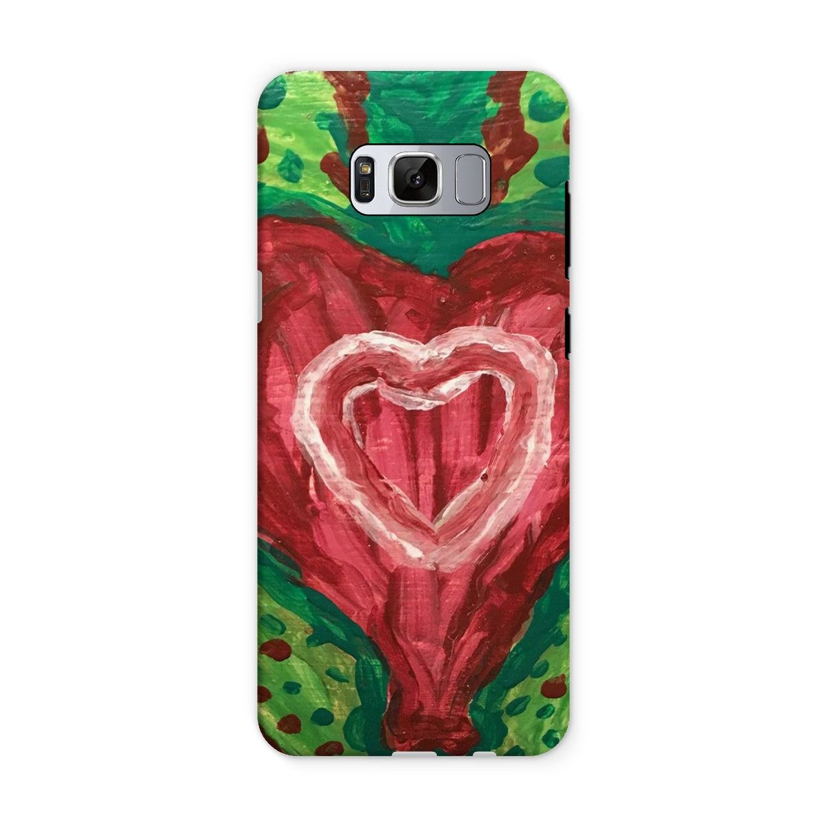 SACRED HEART OF THE SEED OF LIFE TOUGH PHONE CASE