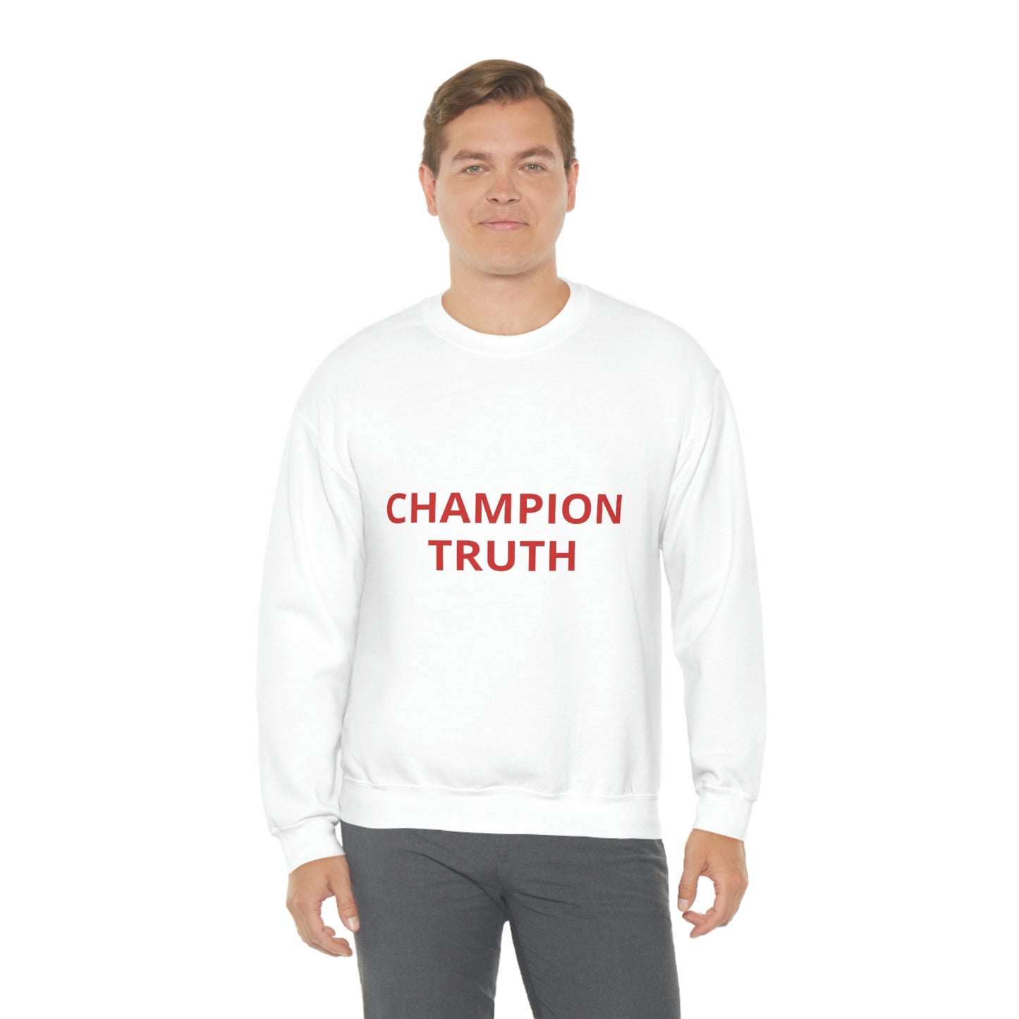 Unisex Heavy Blend™ Crewneck Sweatshirt CHAMPION OF TRUTH