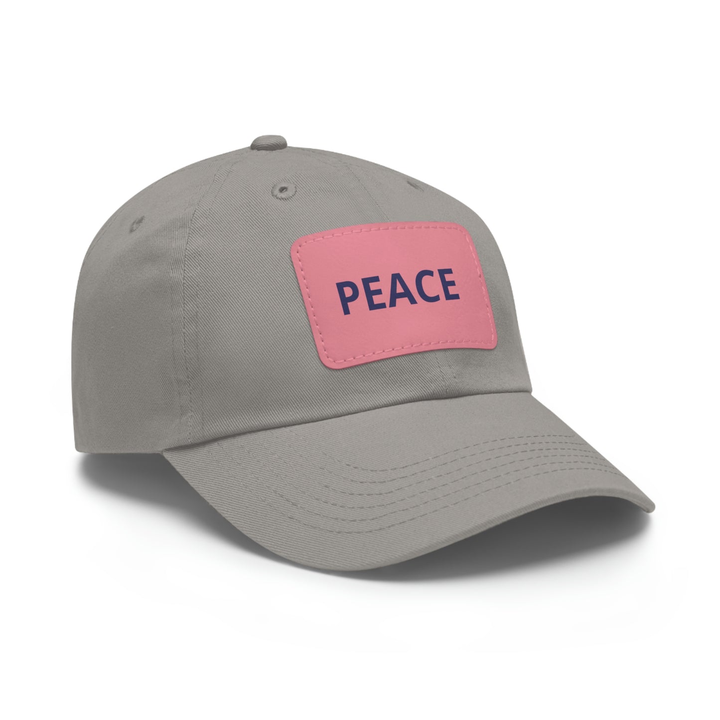 PEACE HAT WITH LEATHER PATCH