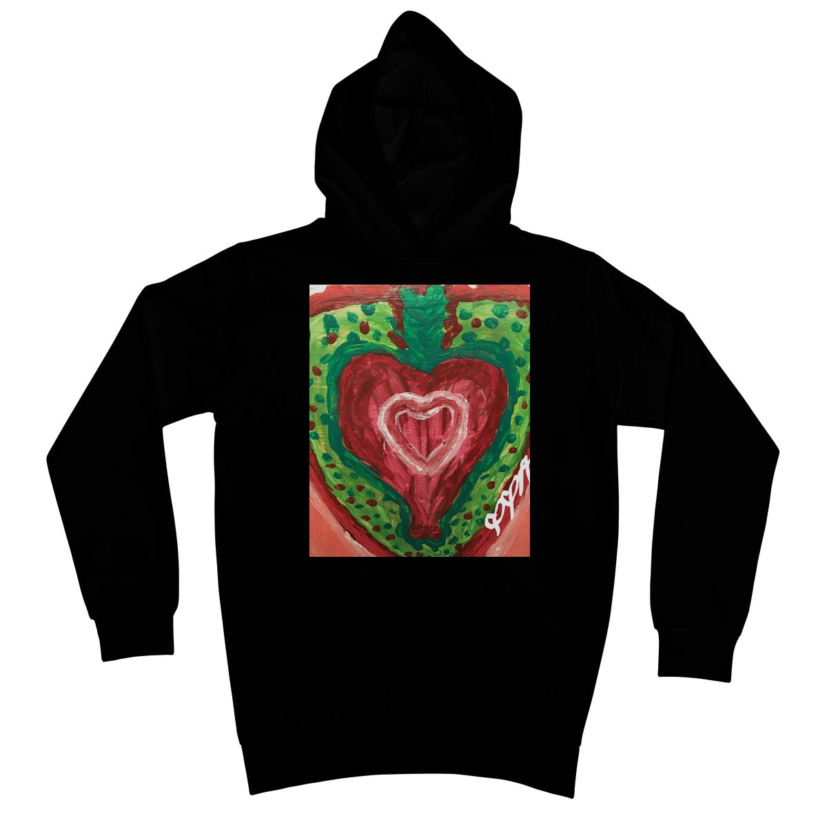 SACRED HEART OF THE SEED OF LIFE KIDS HOODIE