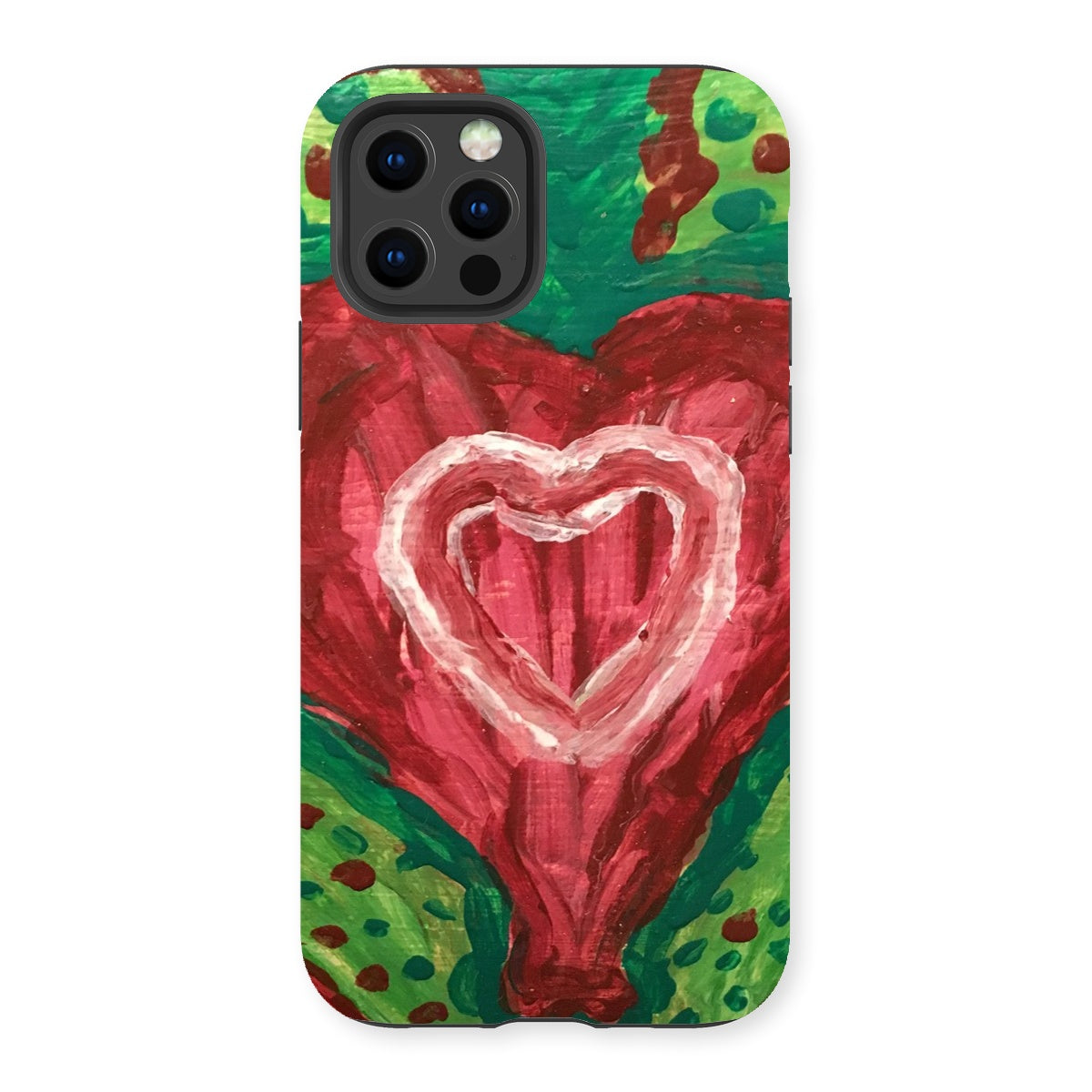 SACRED HEART OF THE SEED OF LIFE TOUGH PHONE CASE