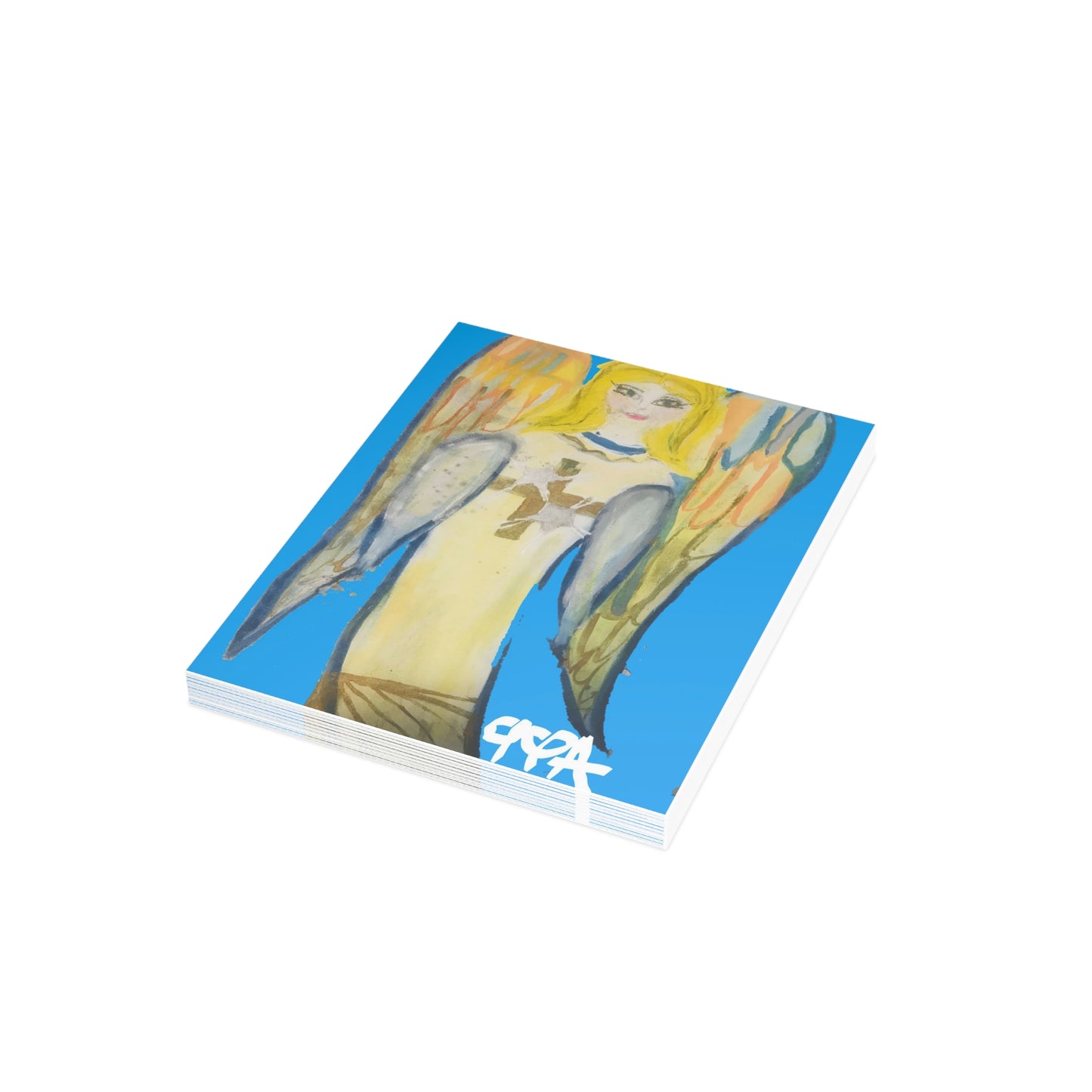 ANGEL OF LIGHT BLUE CARDS (Greeting Card Bundles (10, 30, 50 pcs))