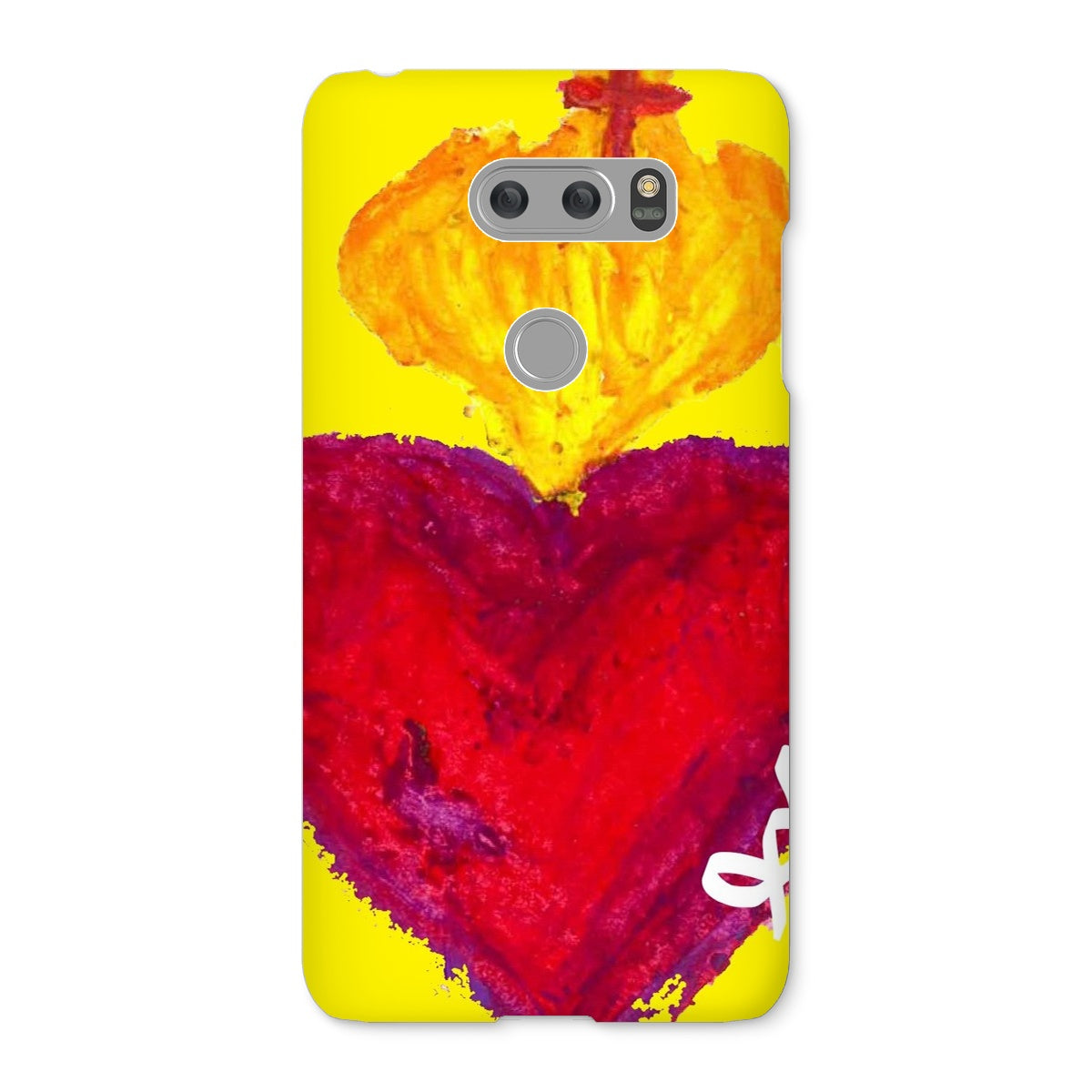 SACRED HEART ETERNAL LOVE SNAP PHONE CASE