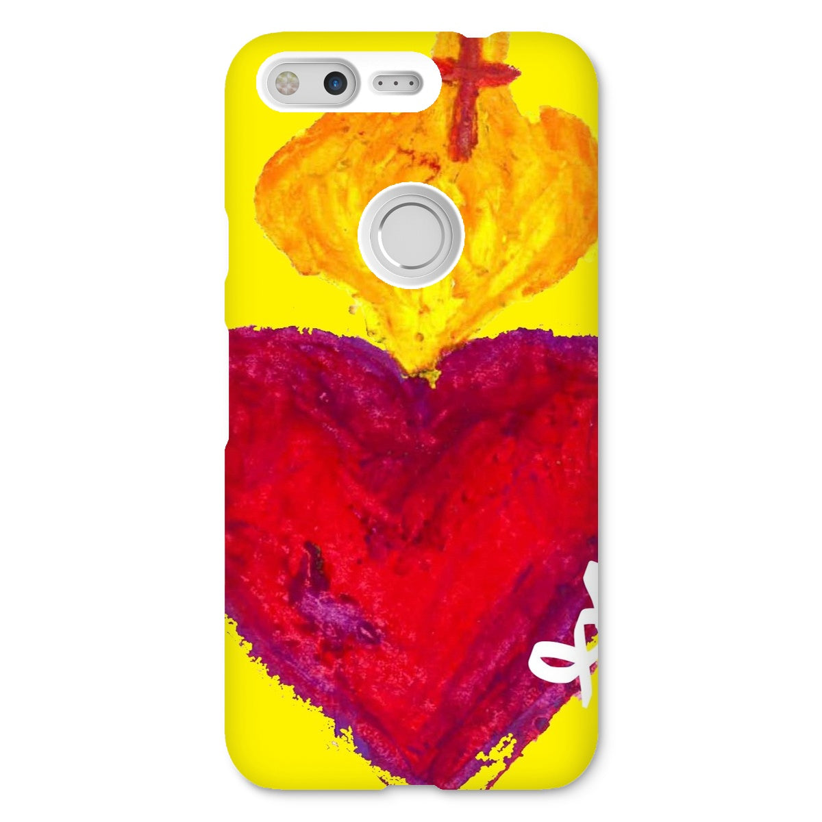 SACRED HEART ETERNAL LOVE SNAP PHONE CASE