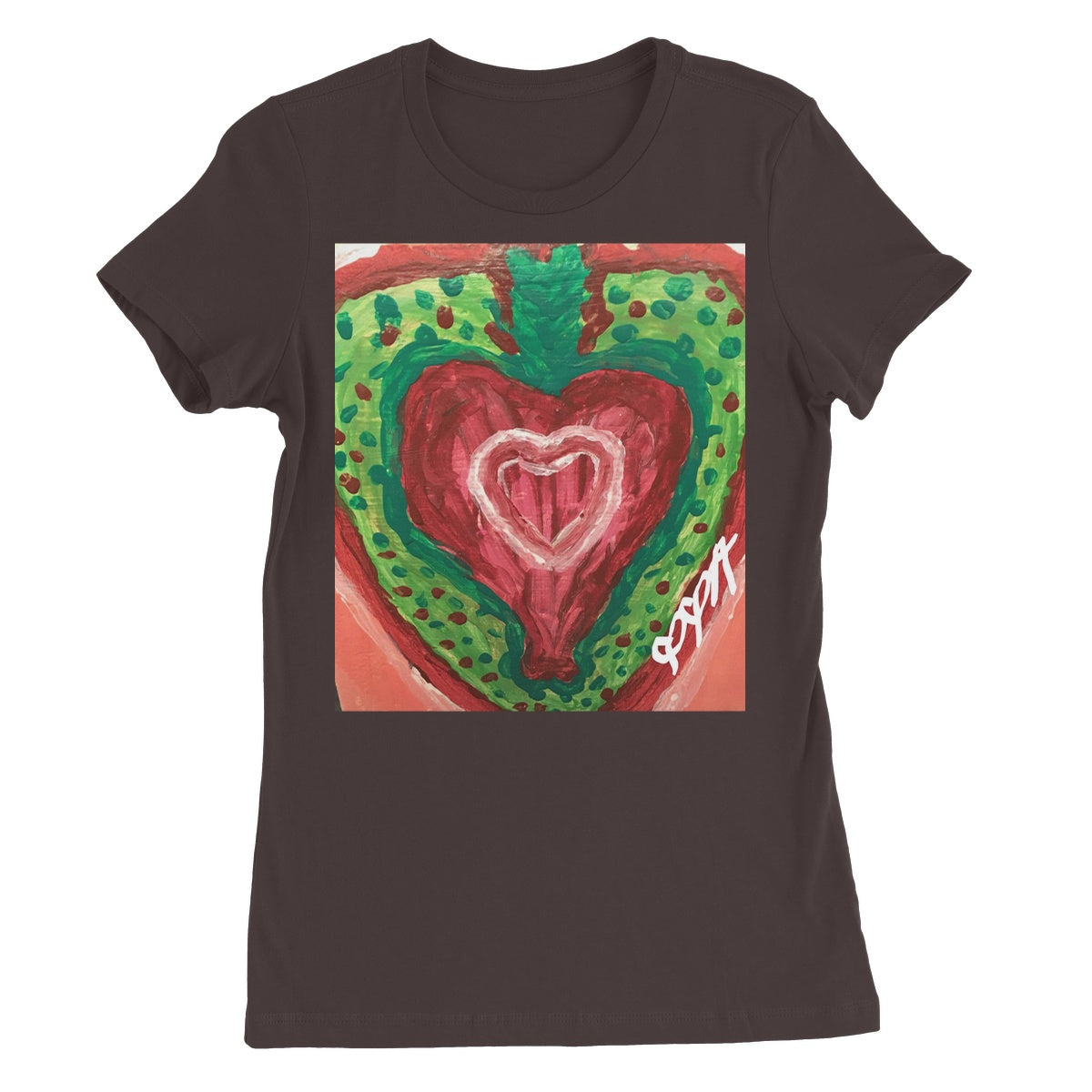 SACRED HEART OF THE SEED OF LIFE WOMEN'S FAVORITE T-SHIRT