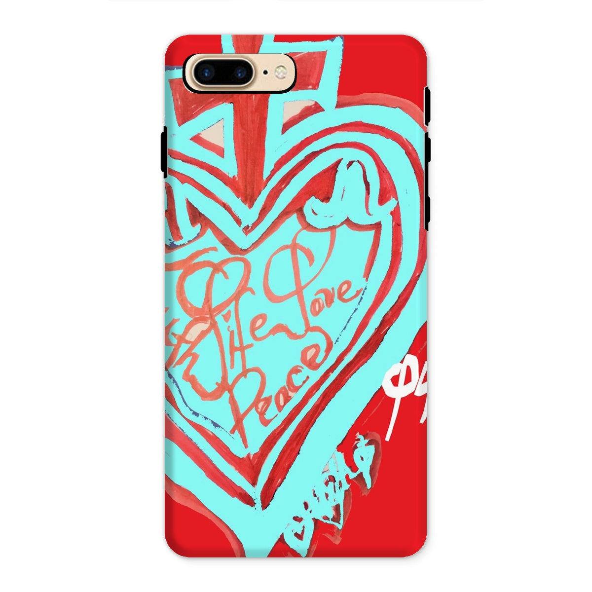 SACRED HEART OF HAPPINESS TOUGH PHONE CASE