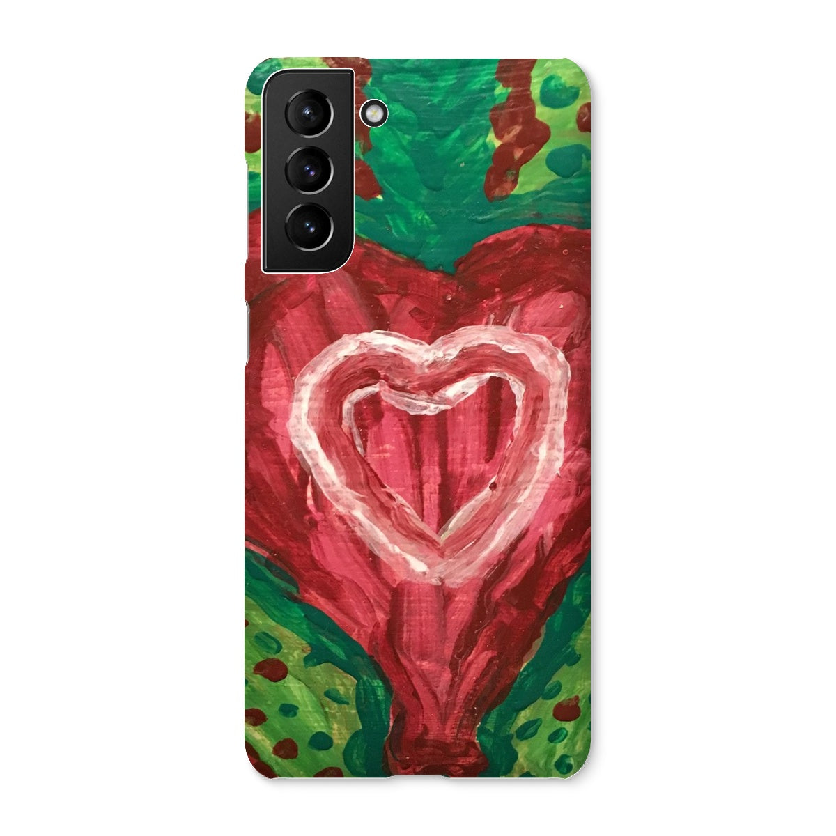 SACRED HEART OF THE SEED OF LIFE SNAP PHONE CASE