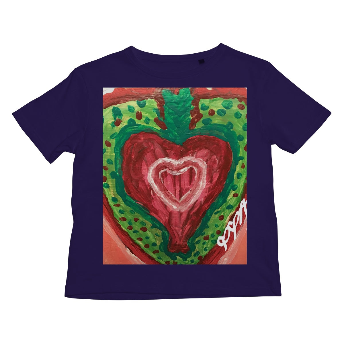 SACRED HEART OF THE SEED OF LIFE KIDS T-SHIRT