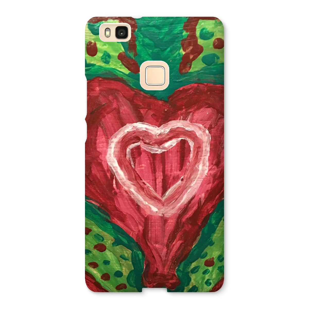 SACRED HEART OF THE SEED OF LIFE SNAP PHONE CASE