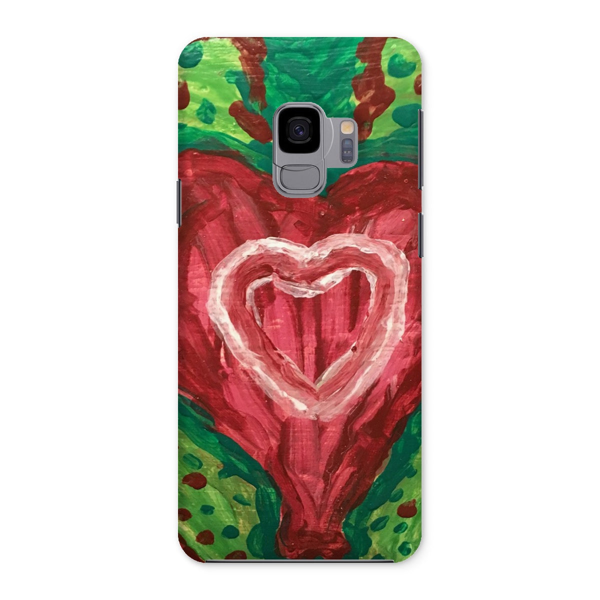 SACRED HEART OF THE SEED OF LIFE SNAP PHONE CASE