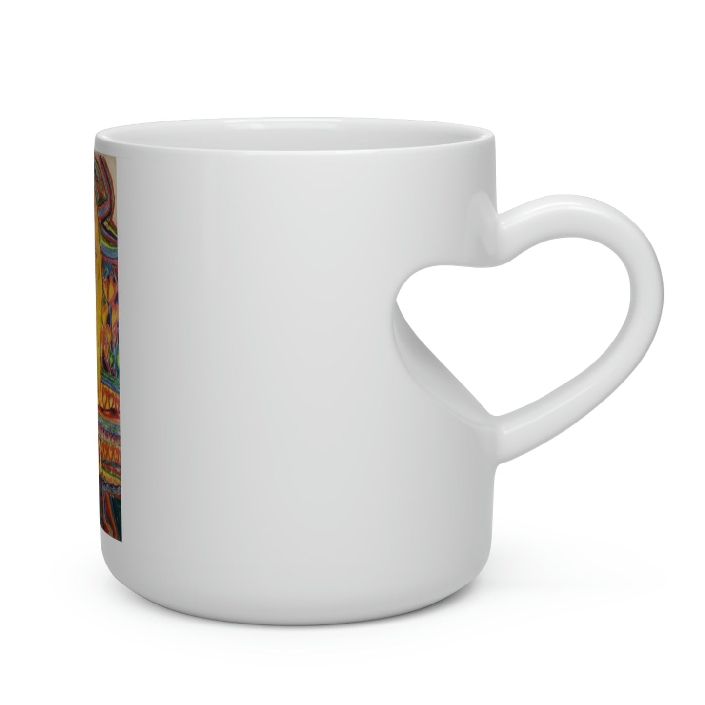 MICHAEL ARCH ANGEL LIGHT MUG (Heart Shape Mug)