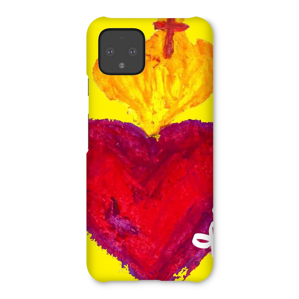 SACRED HEART ETERNAL LOVE SNAP PHONE CASE