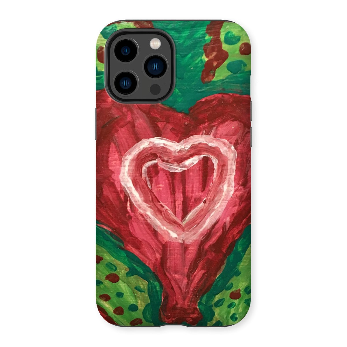 SACRED HEART OF THE SEED OF LIFE TOUGH PHONE CASE