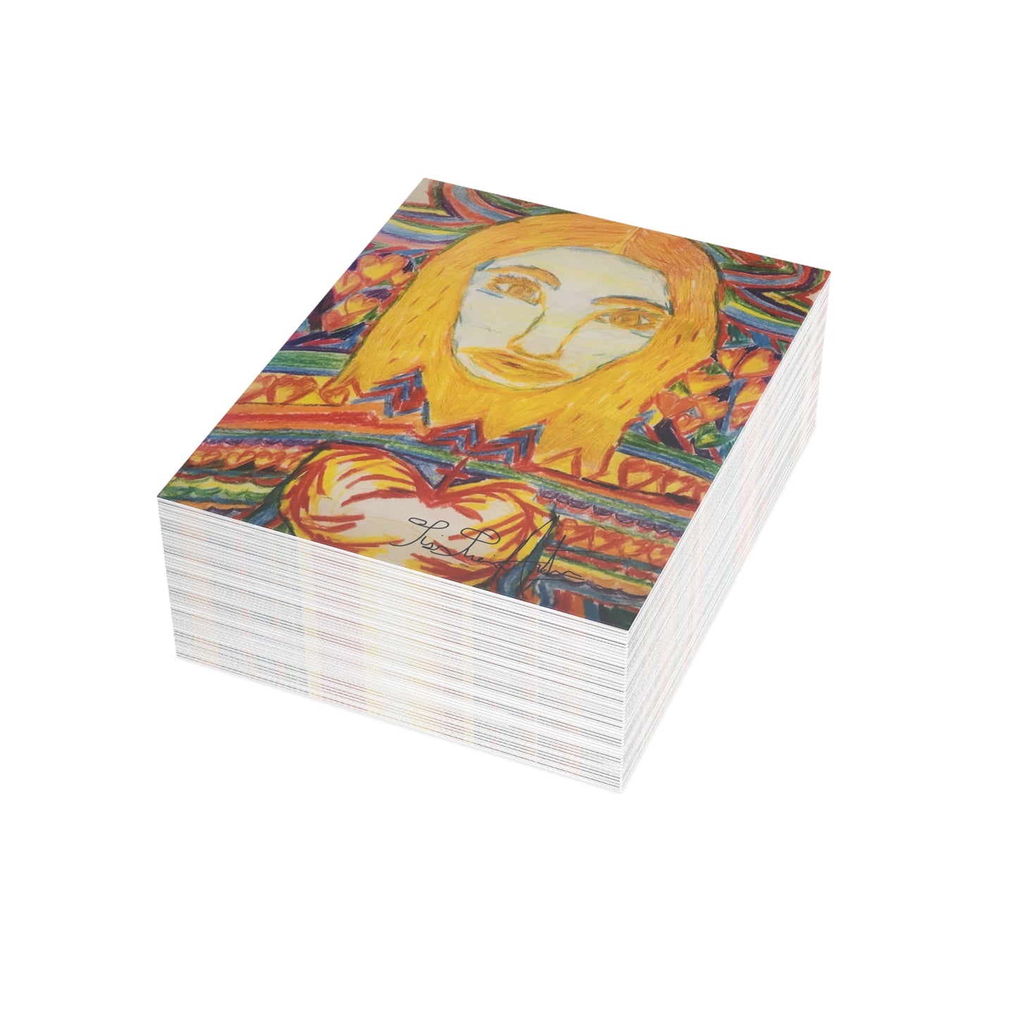 ARCHANGEL MICHAEL CARD (Greeting Cards (1, 10, 30, and 50pcs))