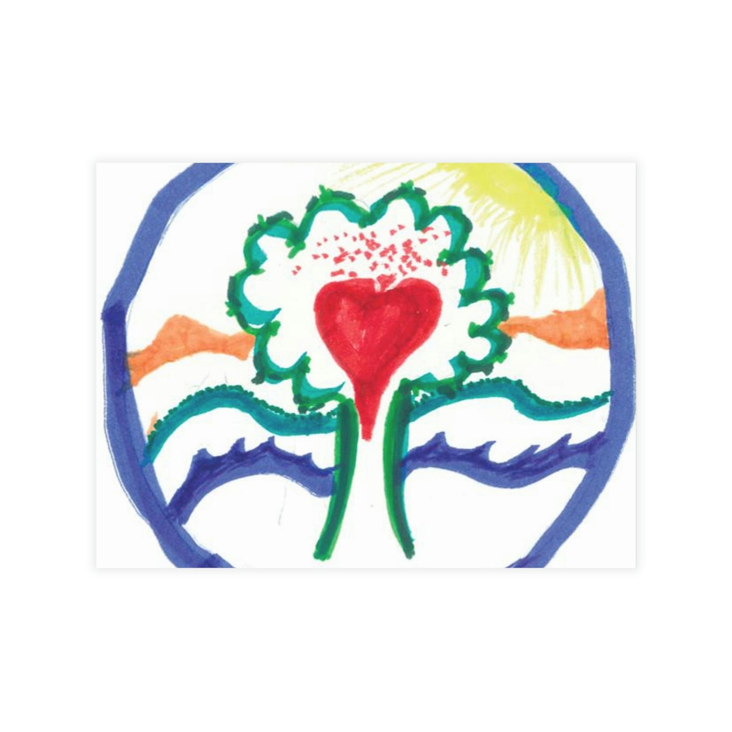 SUNSHINE TREE CHILDREN'S THANK YOU CARD