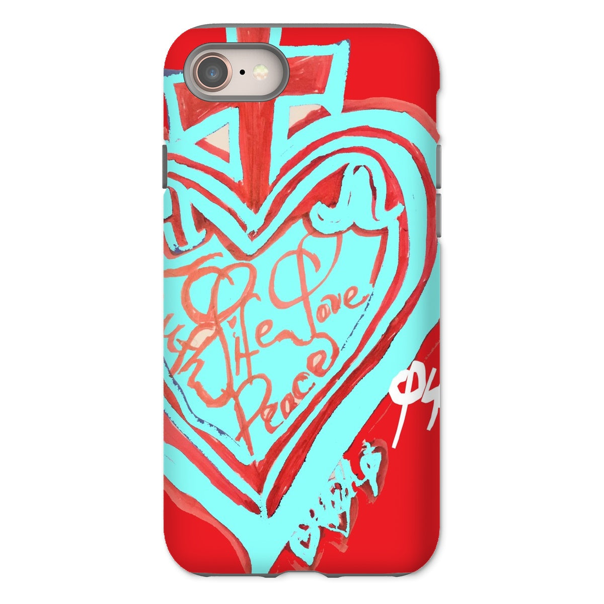 SACRED HEART OF HAPPINESS TOUGH PHONE CASE