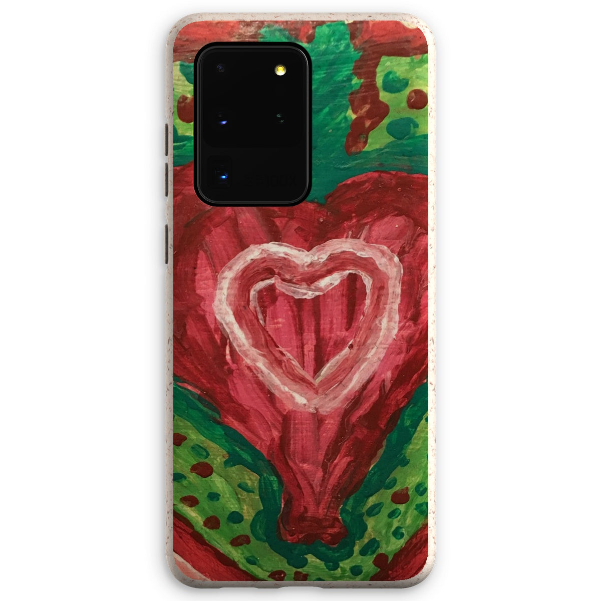 SACRED HEART OF THE SEED OF LIFE ECO PHONE CASE