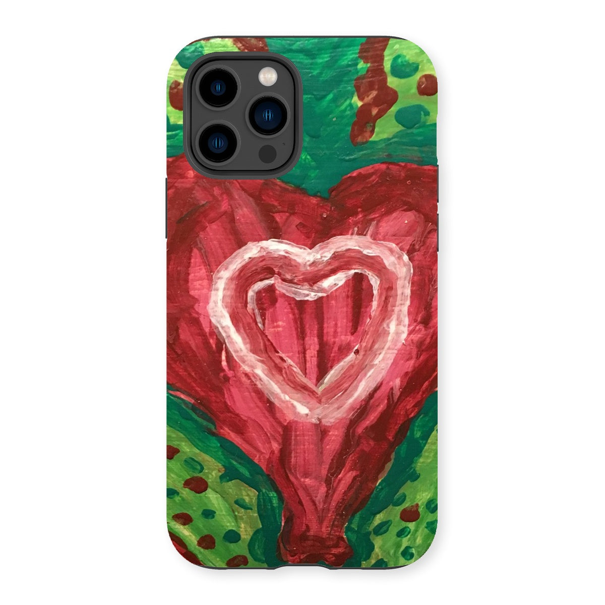 SACRED HEART OF THE SEED OF LIFE TOUGH PHONE CASE