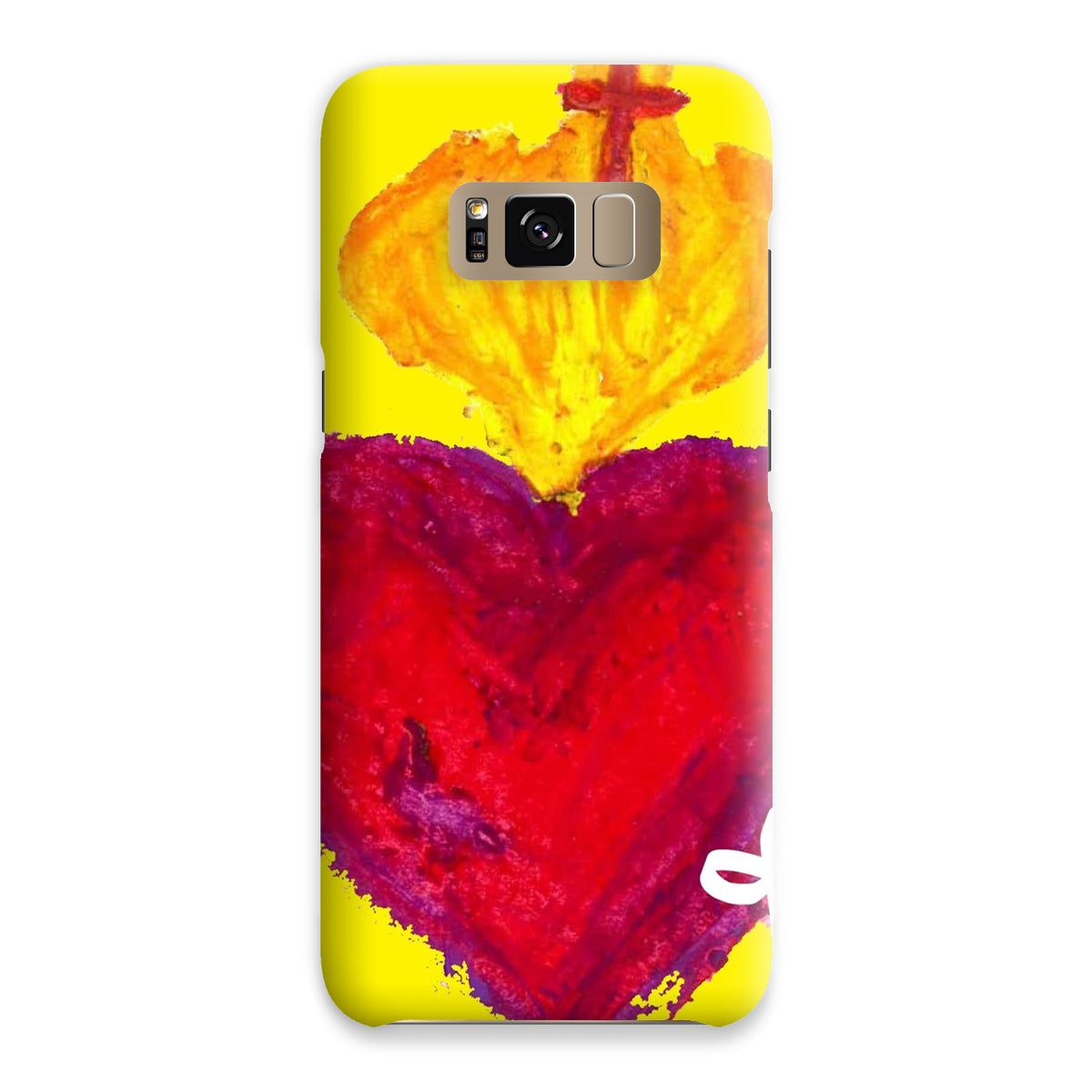 SACRED HEART ETERNAL LOVE SNAP PHONE CASE