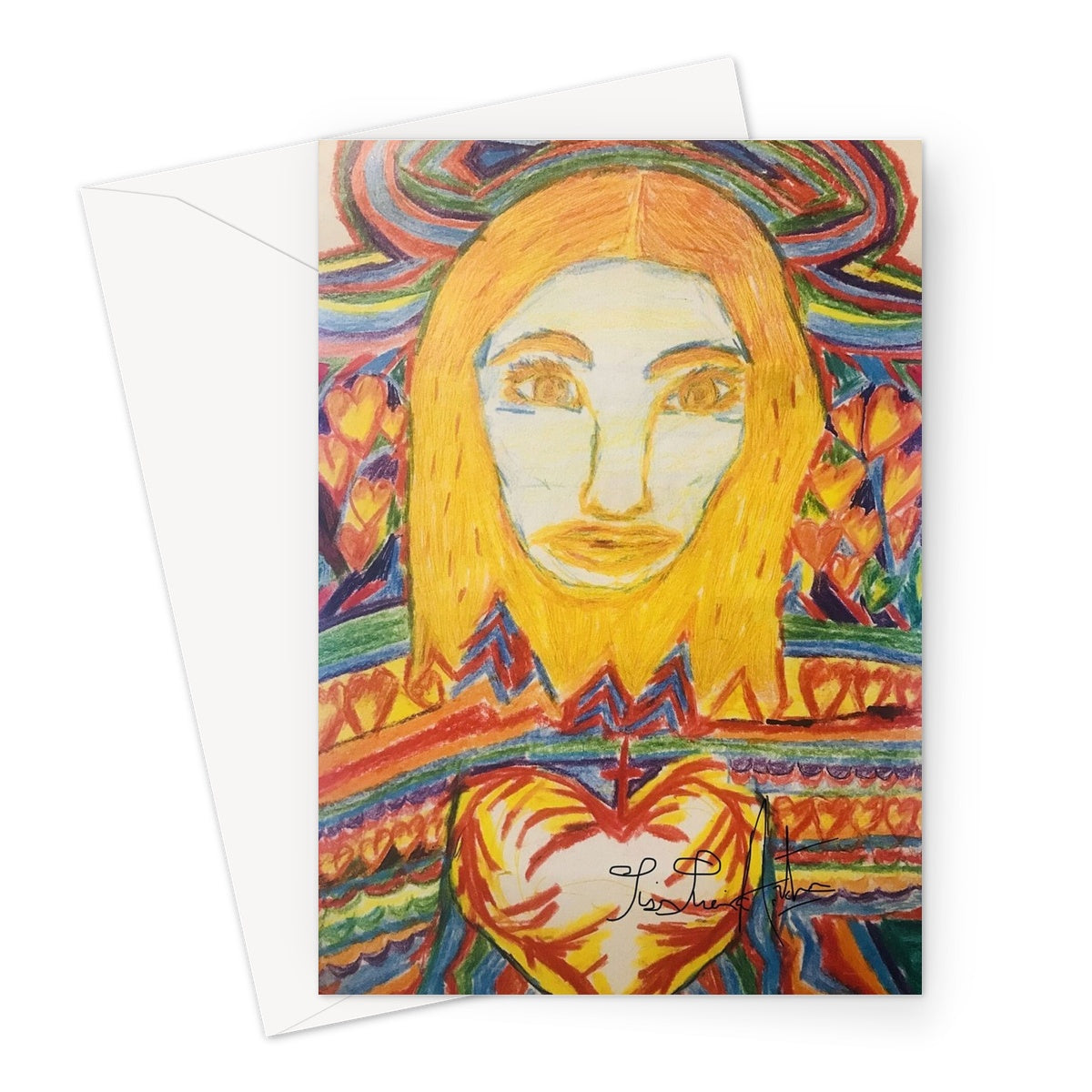 MICHAEL ARCH ANGEL GREETING CARD