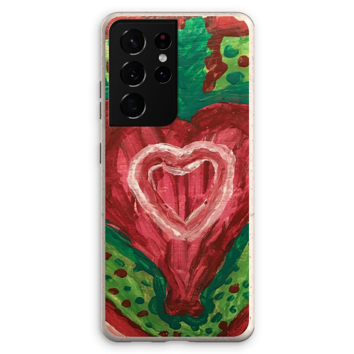 SACRED HEART OF THE SEED OF LIFE ECO PHONE CASE