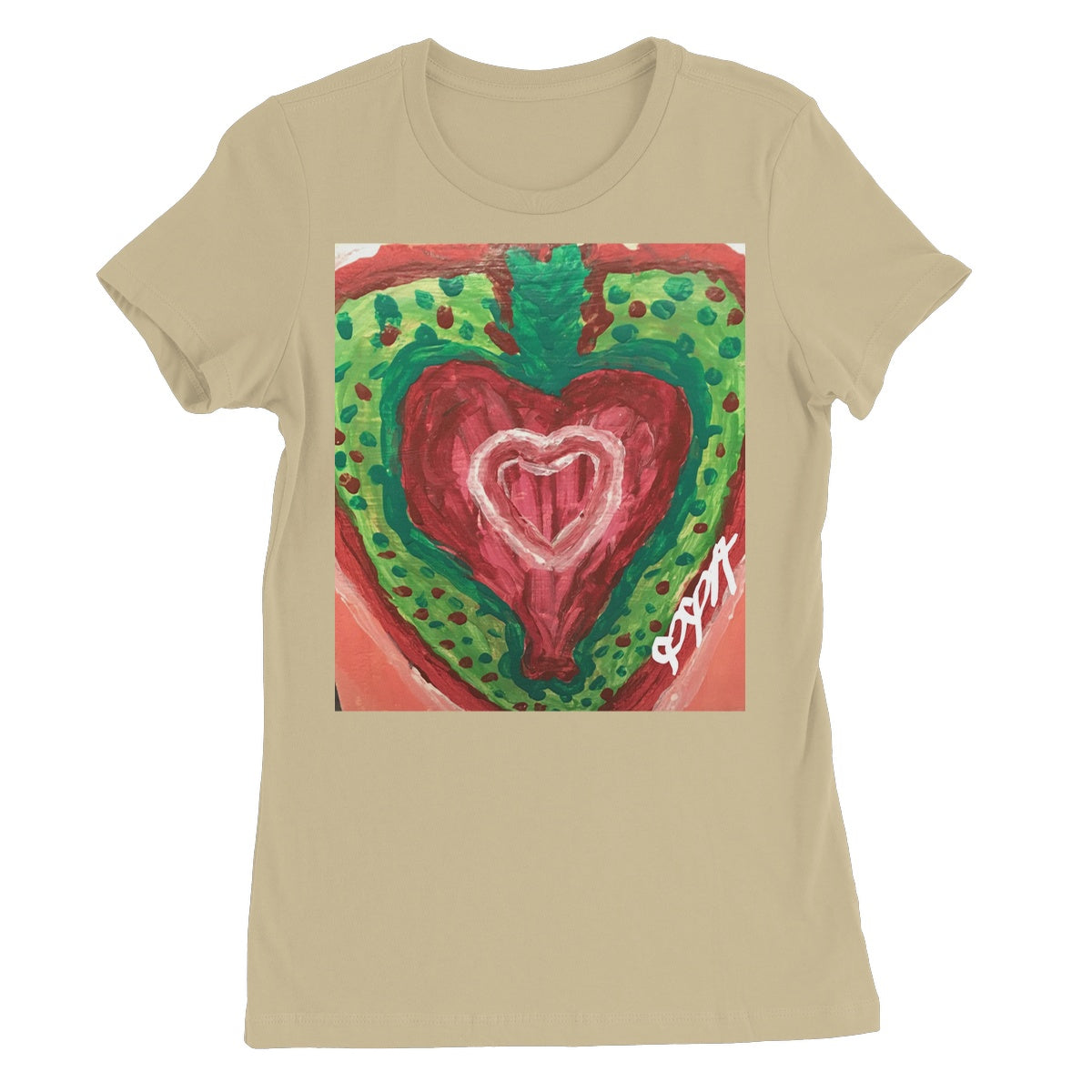 SACRED HEART OF THE SEED OF LIFE WOMEN'S FAVORITE T-SHIRT