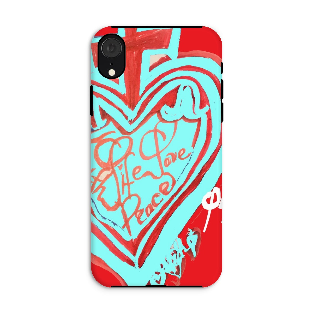 SACRED HEART OF HAPPINESS TOUGH PHONE CASE