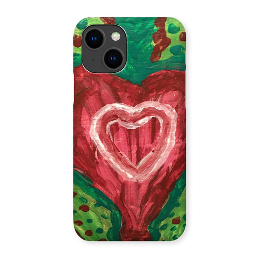 SACRED HEART OF THE SEED OF LIFE SNAP PHONE CASE