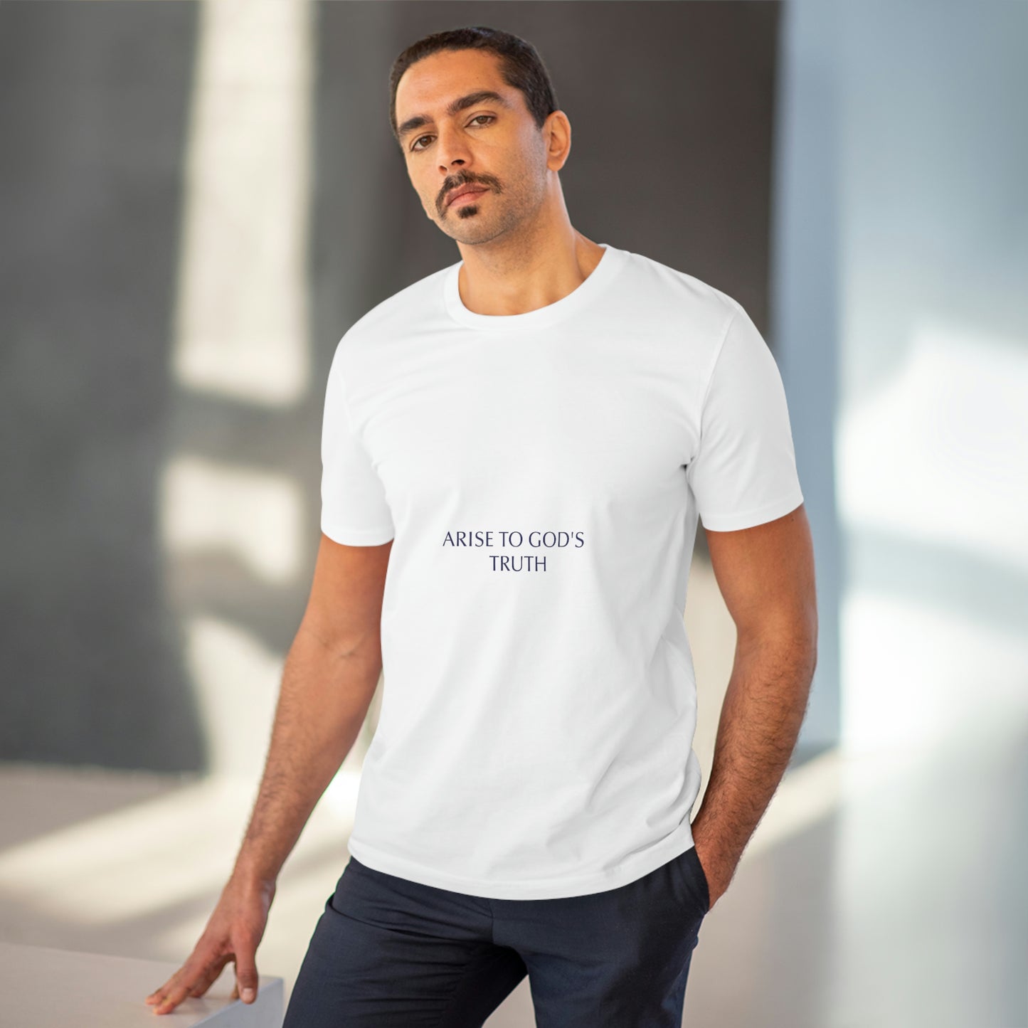 ARISE TO GOD'S TRUTH UNISEX ORGANIC CREATOR T-SHIRT